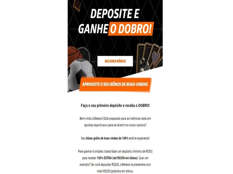 Bono de apuestas deportivas de Betano