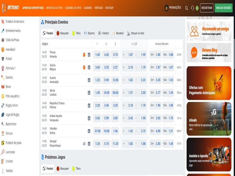 Pariuri sportive Betano