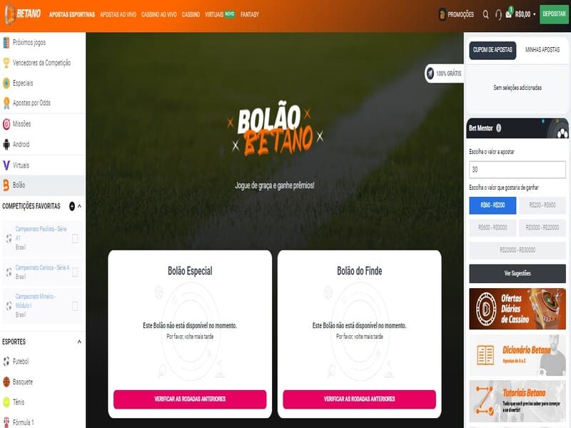 Bono de bienvenida de Betano
