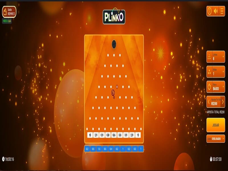 Regler för Plinko hos Betano