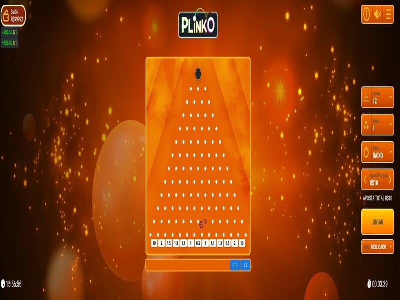 Egenskaper hos spelet Plinko